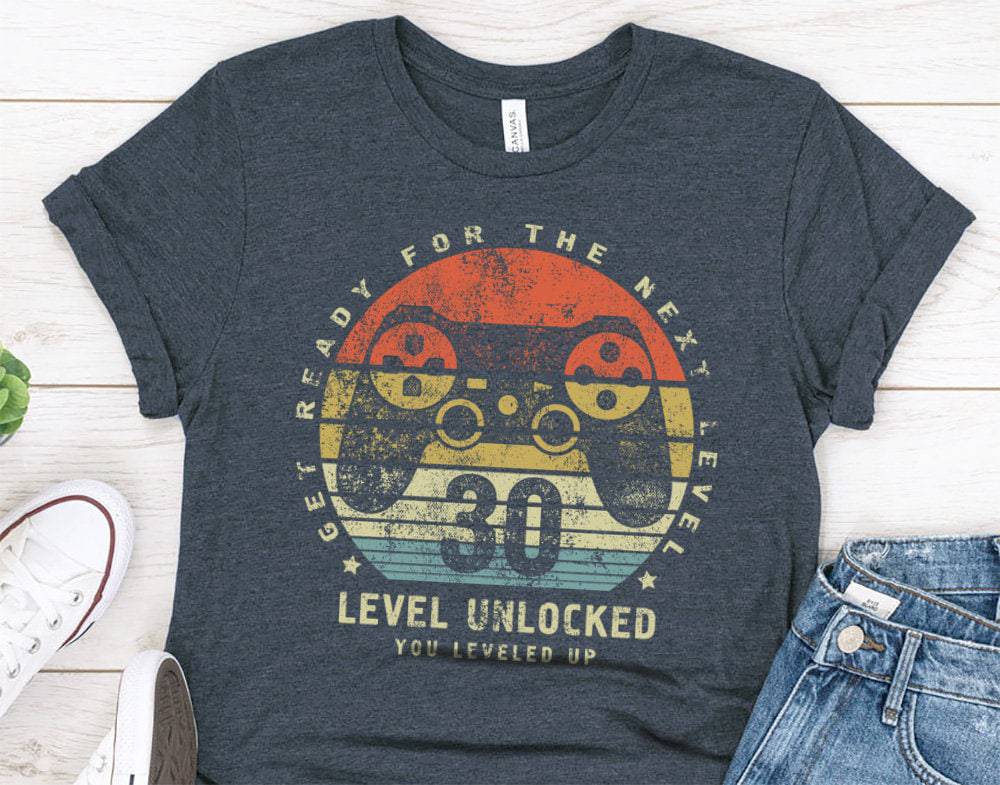 level 30 unlocked t shirt