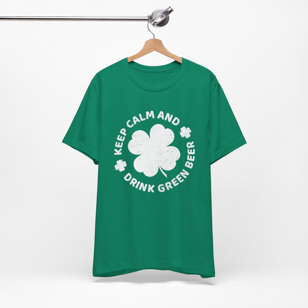 Keep Calm and Drink Green Beer T-Shirt, Funny St. Patrick’s Day Sweatshirt