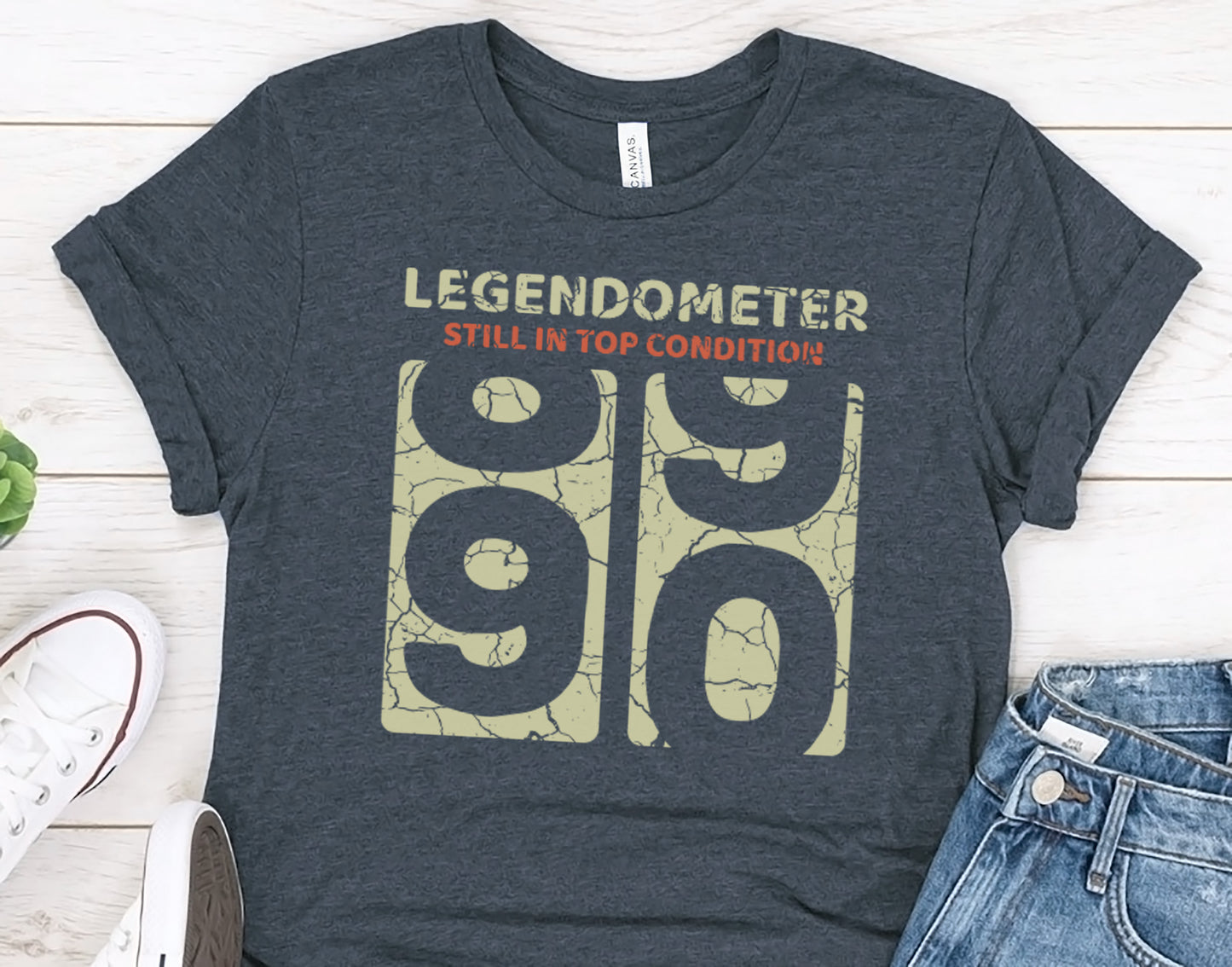 90th Birthday Shirt for Men and Women Legendometer 90 Sweatshirt