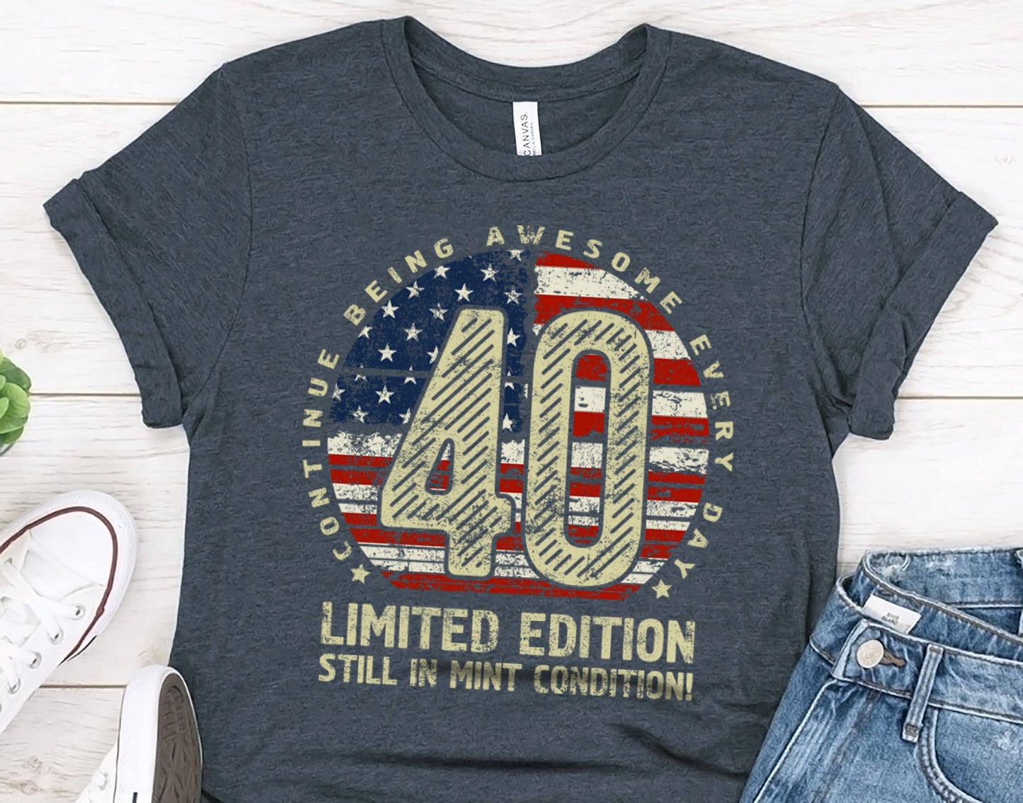 40th birthday gifts for men or women, 40 anniversary gift sweatshirt for wife or husband, sister or  brother 009