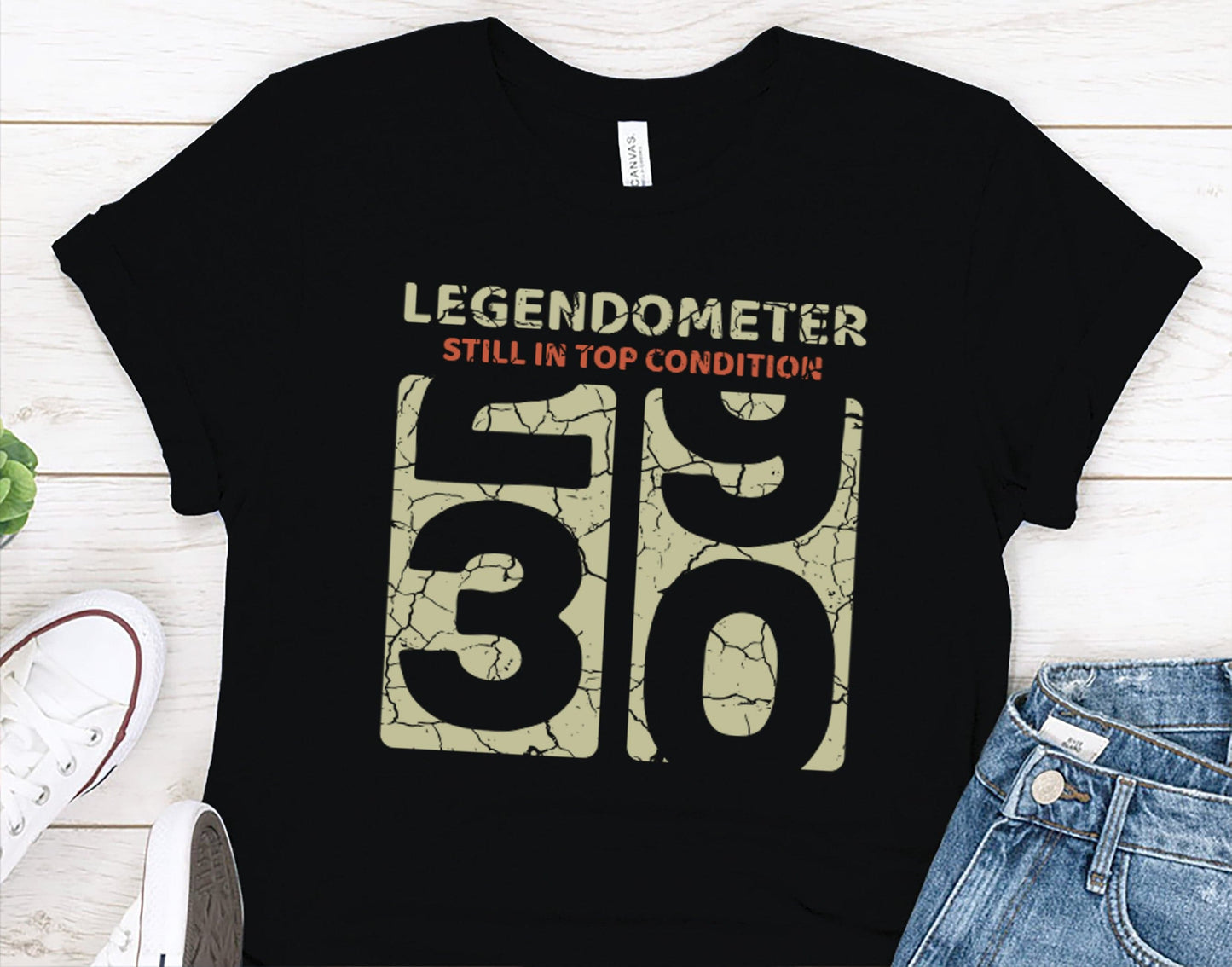 30th Birthday Shirt for Men and Women Legendometer 30 Sweatshirt