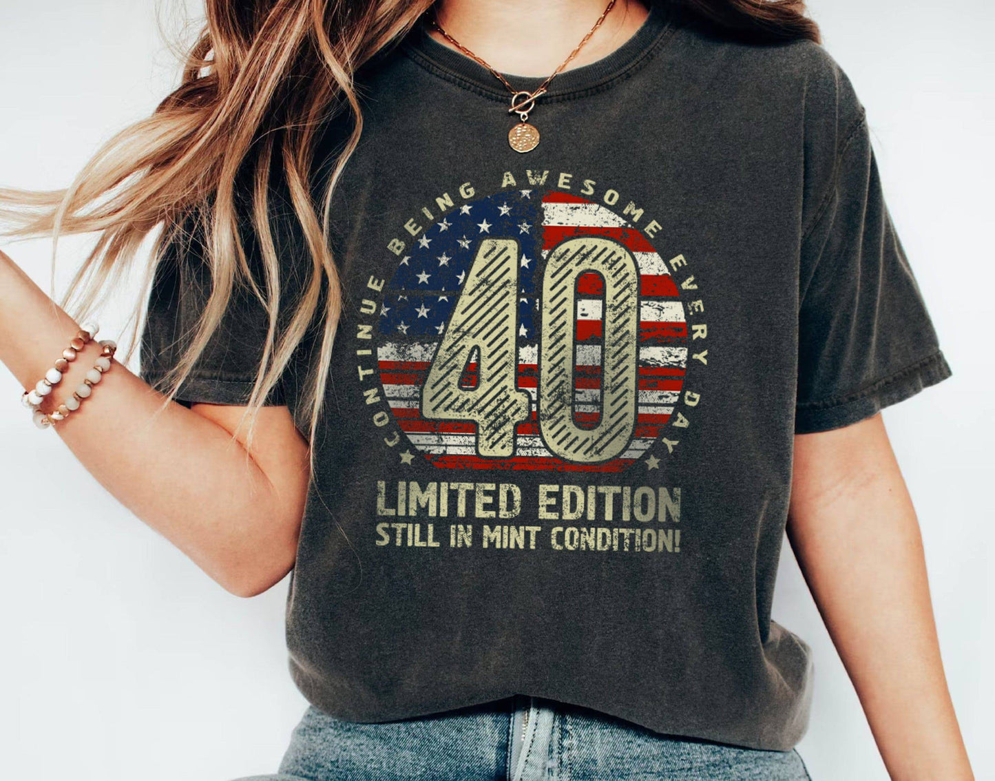 40th birthday gifts for men or women, 40 anniversary gift sweatshirt for wife or husband, sister or  brother 009