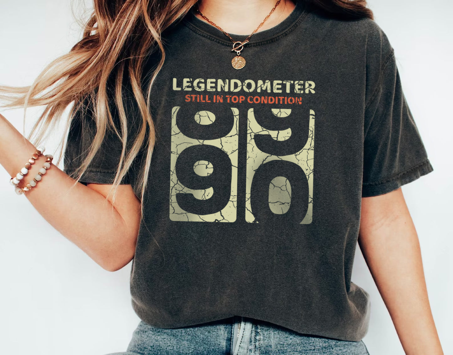 90th Birthday Shirt for Men and Women Legendometer 90 Sweatshirt