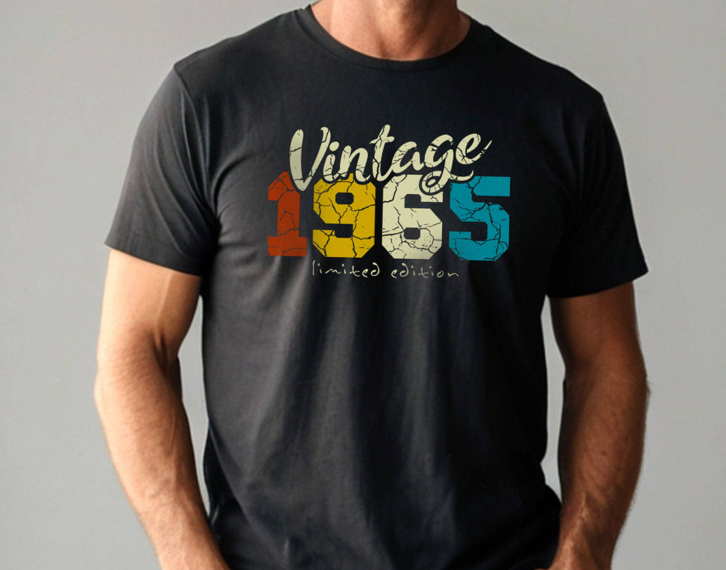 Vintage 1965 Limited Edition T-Shirt for Him - Birthday Gift Sweatshirt for Women & Men