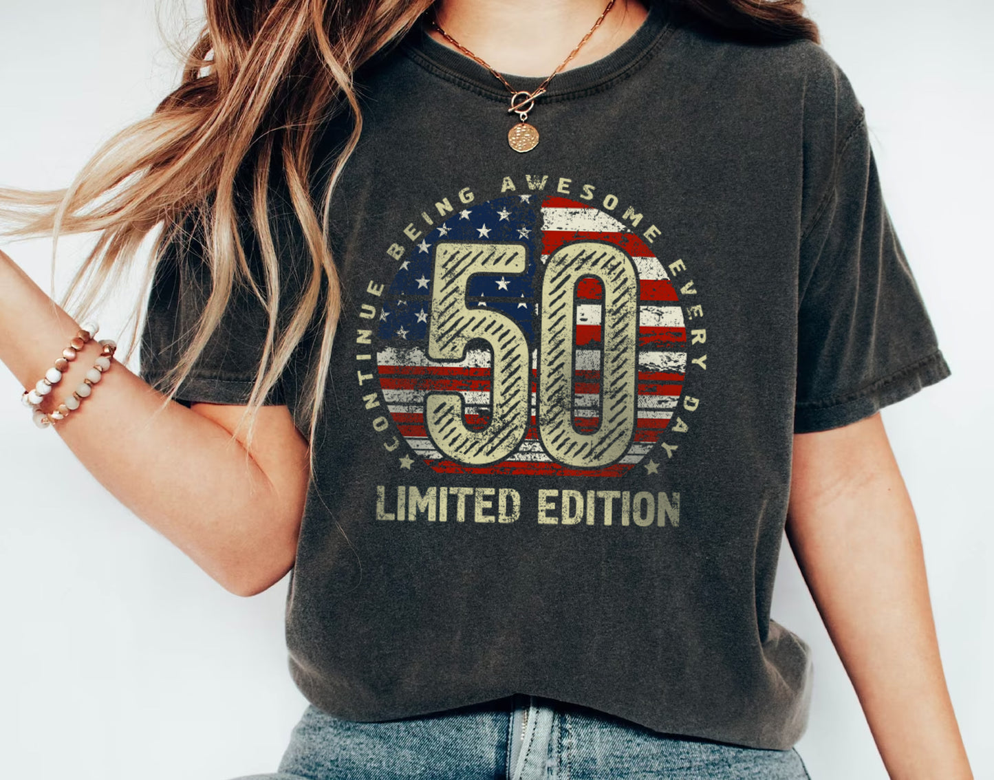 50th birthday Gift t-shirt for Men and Women