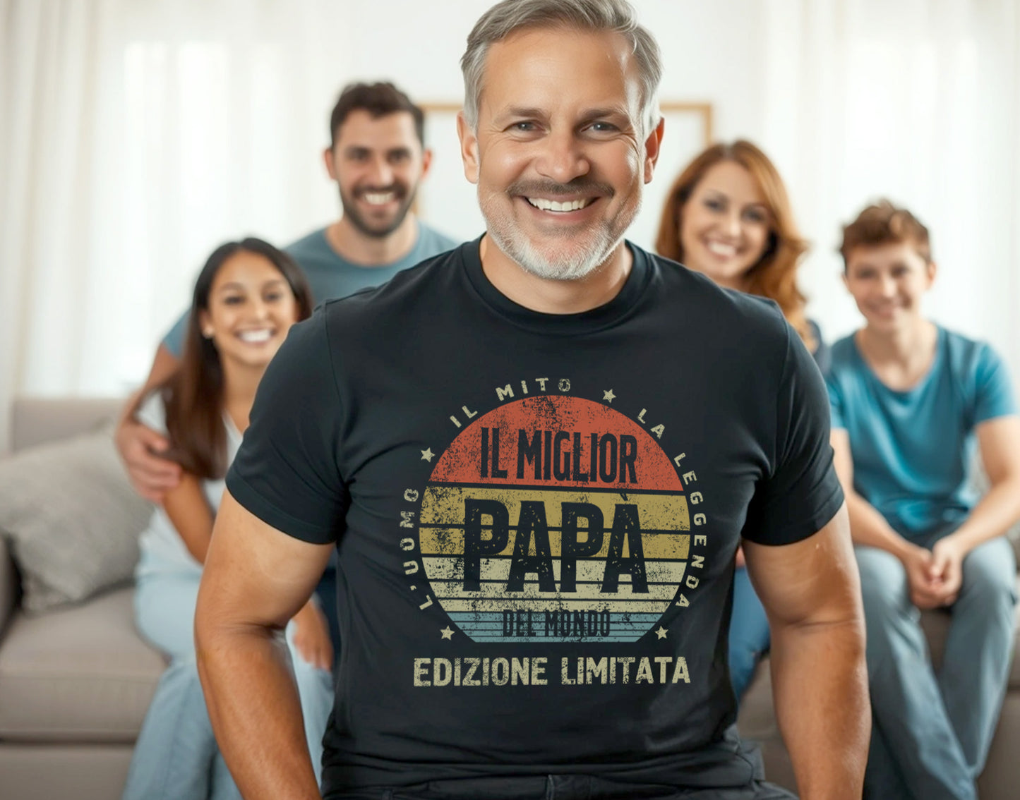 Festa del papà, Il miglior papà del mondo padre Maglietta