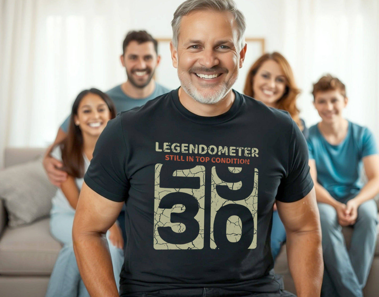 30th Birthday Shirt for Men and Women Legendometer 30 Sweatshirt