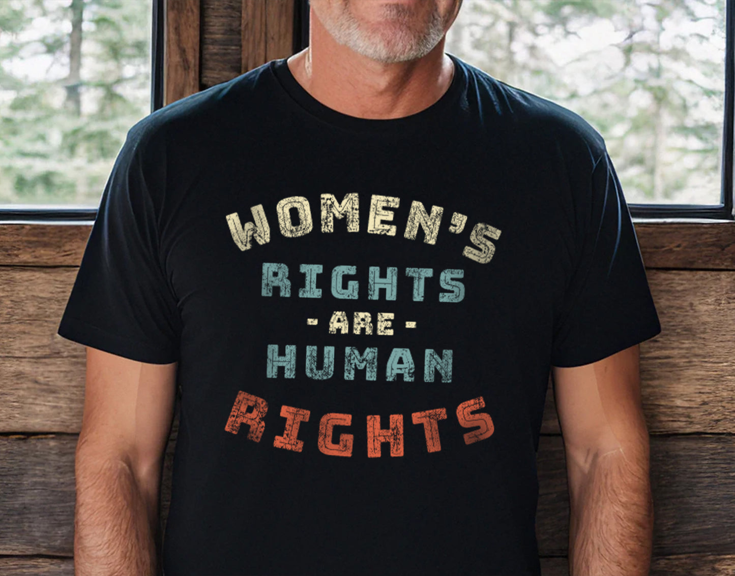 Womens Rights T-shirt for Man or Woman, Women's Rights are Human Rights Feminist Shirt, Protest Shirt for Her or Him