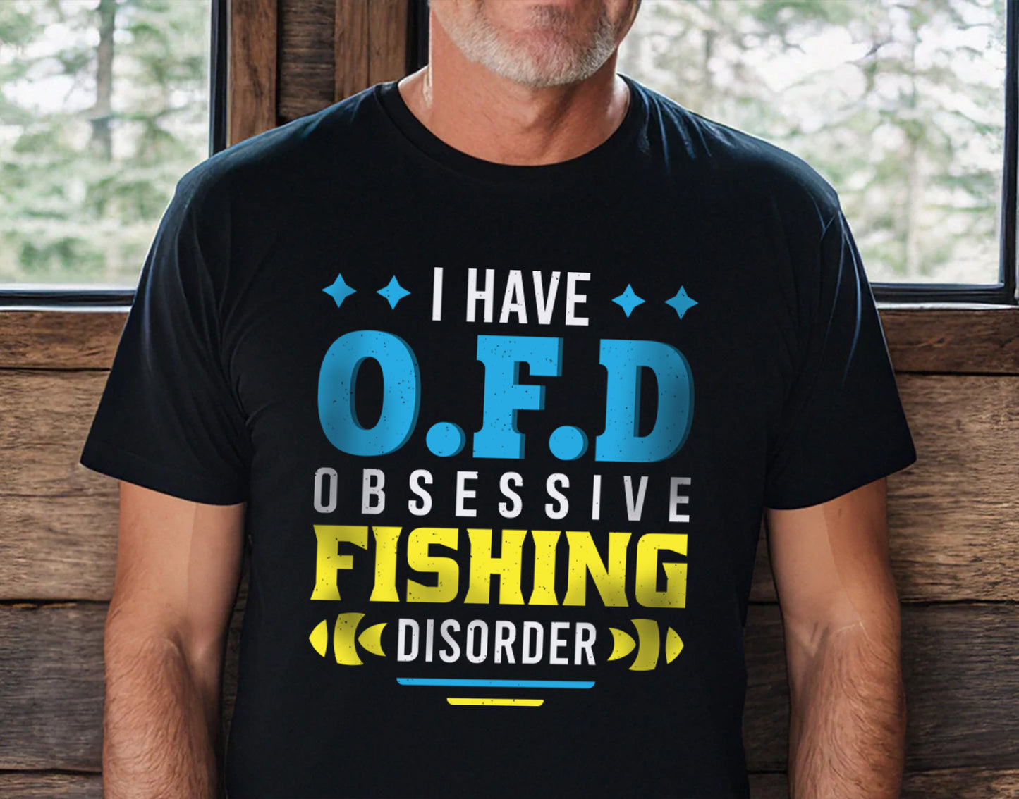 I Have O.F.D - Obsessive Fishing Disorder T-Shirt - Funny Fishing Gift | Premium Quality & Fast Shipping