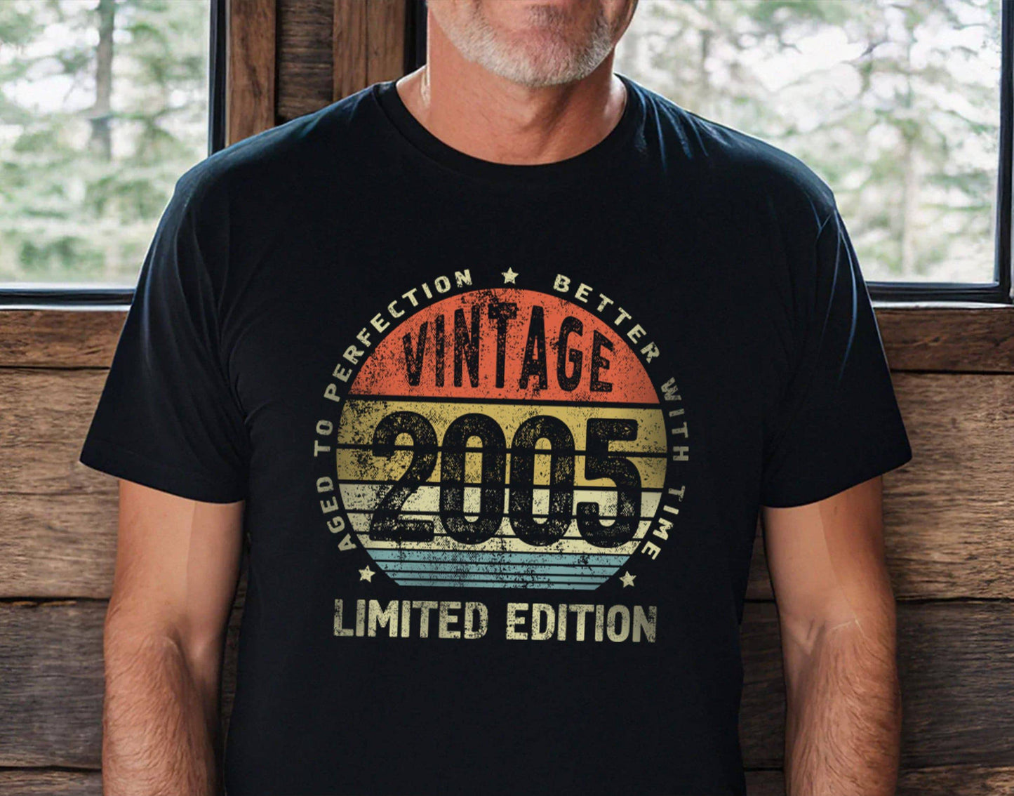 Vintage 2005 birthday Gift t-shirt for Men or Women, Better with Time