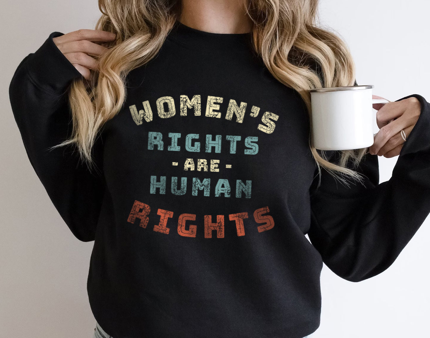 Womens Rights T-shirt for Man or Woman, Women's Rights are Human Rights Feminist Shirt, Protest Shirt for Her or Him