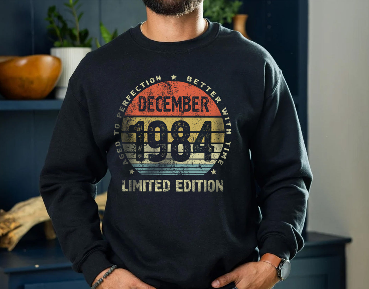 December 1984 birthday Gift t-shirt for Men or Women, 40 Anniversary Tee, Made in 1984 Party Shirt, Better with Time