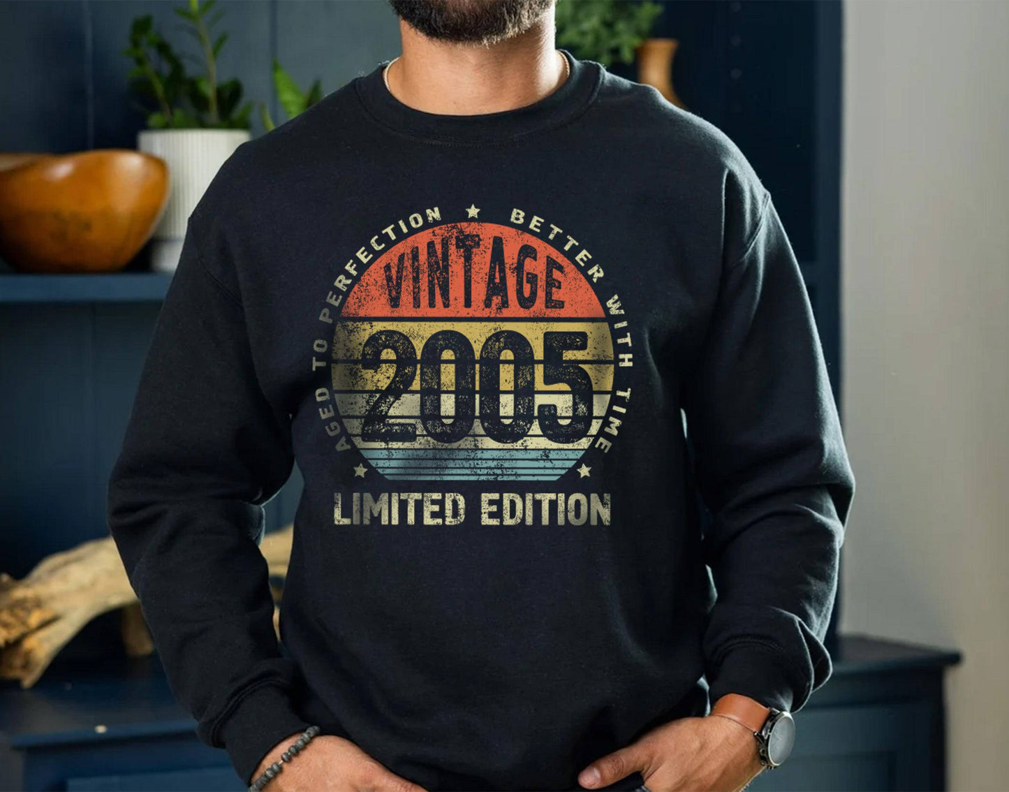 Vintage 2005 birthday Gift t-shirt for Men or Women, Better with Time