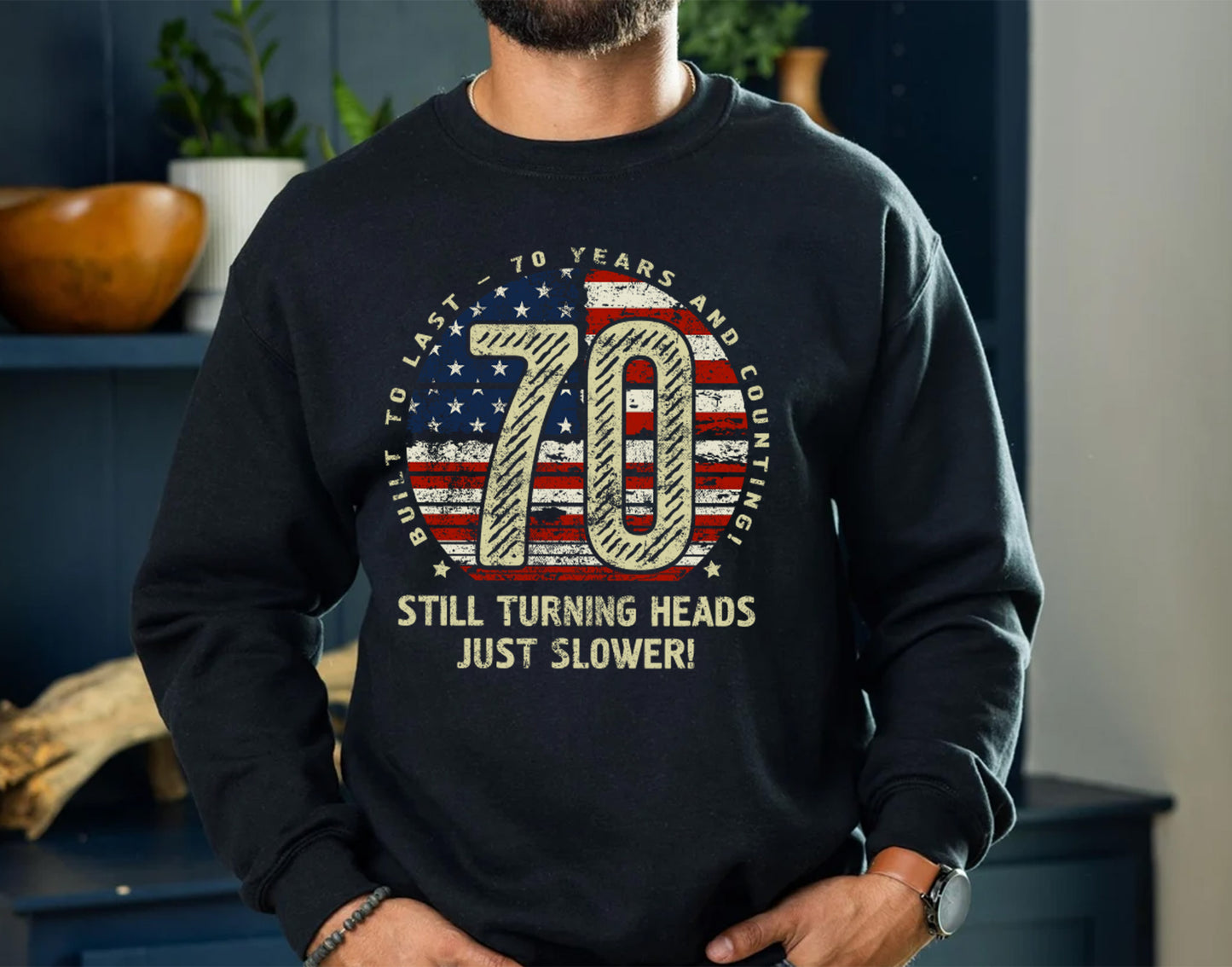 Built 70 Years Ago Shirt for Men, Vintage 1955 Tshirt, 70th Birthday Sweatshirt 012