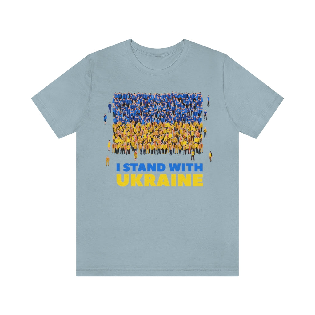 I Stand With Ukraine t-shirt for men or women - 37 Design Unit