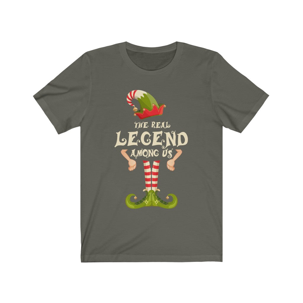 Christmas shirt for woman or man - the real legend among us - family matching funny Christmas costume t-shirt - 37 Design Unit