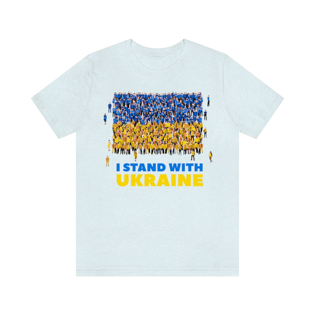 I Stand With Ukraine t-shirt for men or women - 37 Design Unit