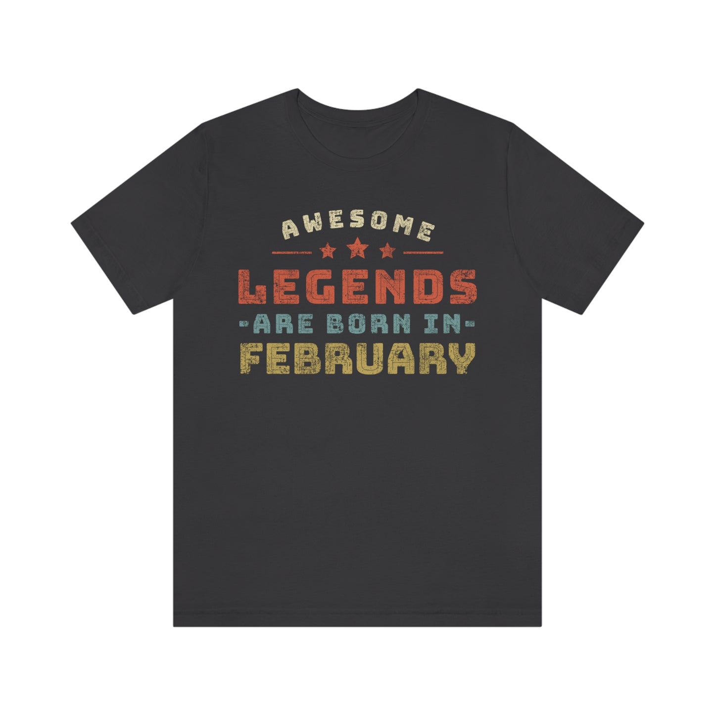 Awesome Legends are born in February, Birthday gifts for women or men - 37 Design Unit