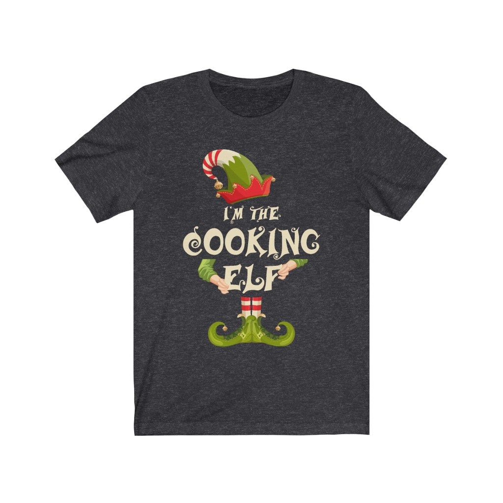 Christmas shirt for woman or man - I'm the cooking elf - family matching funny Christmas costume t-shirt - 37 Design Unit