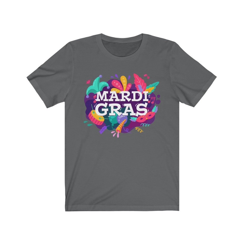 Mardi Gras Gift T-Shirt for women or men - Mardi Gras Carnival Shirt - 37 Design Unit