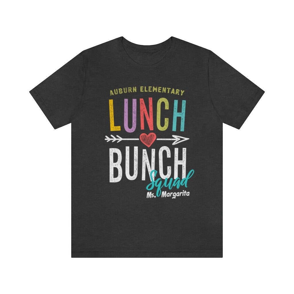 Lunch Bunch Teacher Squad Shirt - Personalized any Grade Teacher Team - 37 Design Unit