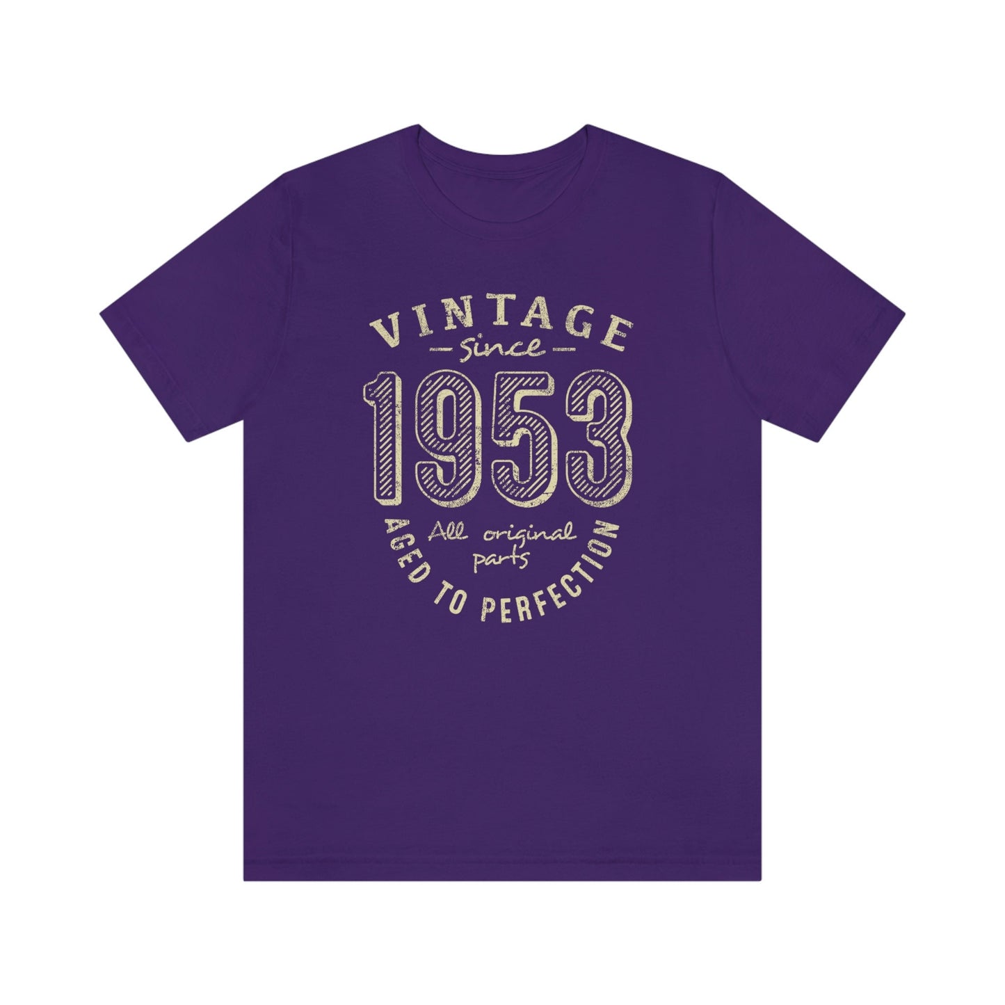 Vintage Since 1953 Birthday Shirt for Women or Men, Gift shirt for Wife or Husband