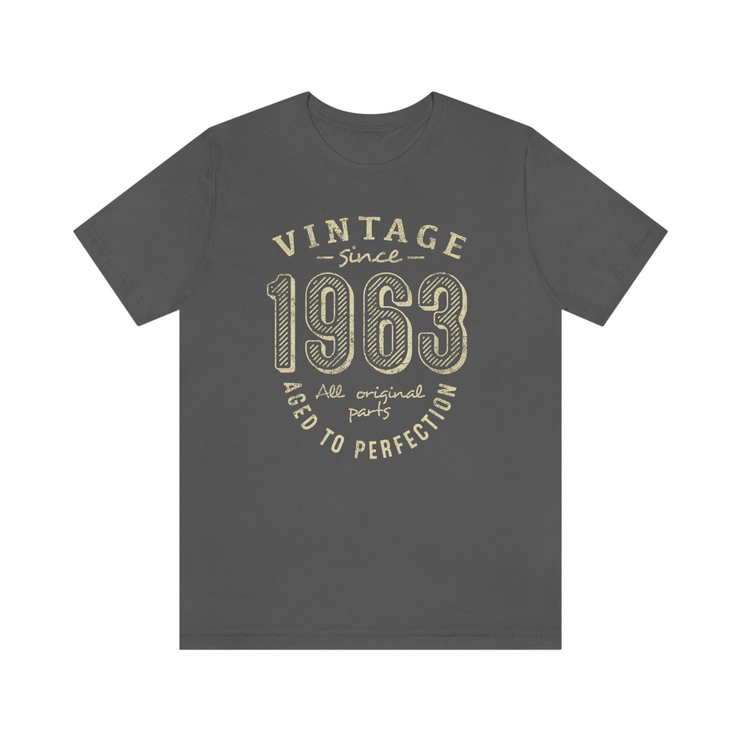 Vintage since 1963 birthday shirt for women or men, Gift shirt for sister or brother