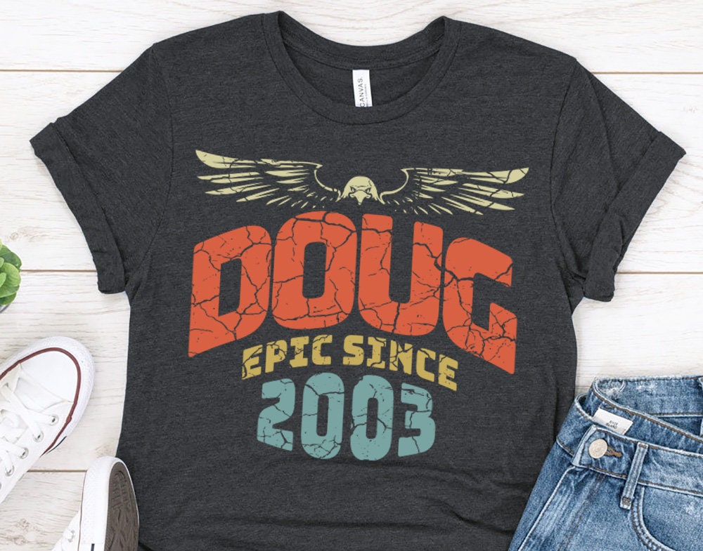 Birthday gift T-shirt for son or nephew, Epic Since 2003 gift for boy or friend