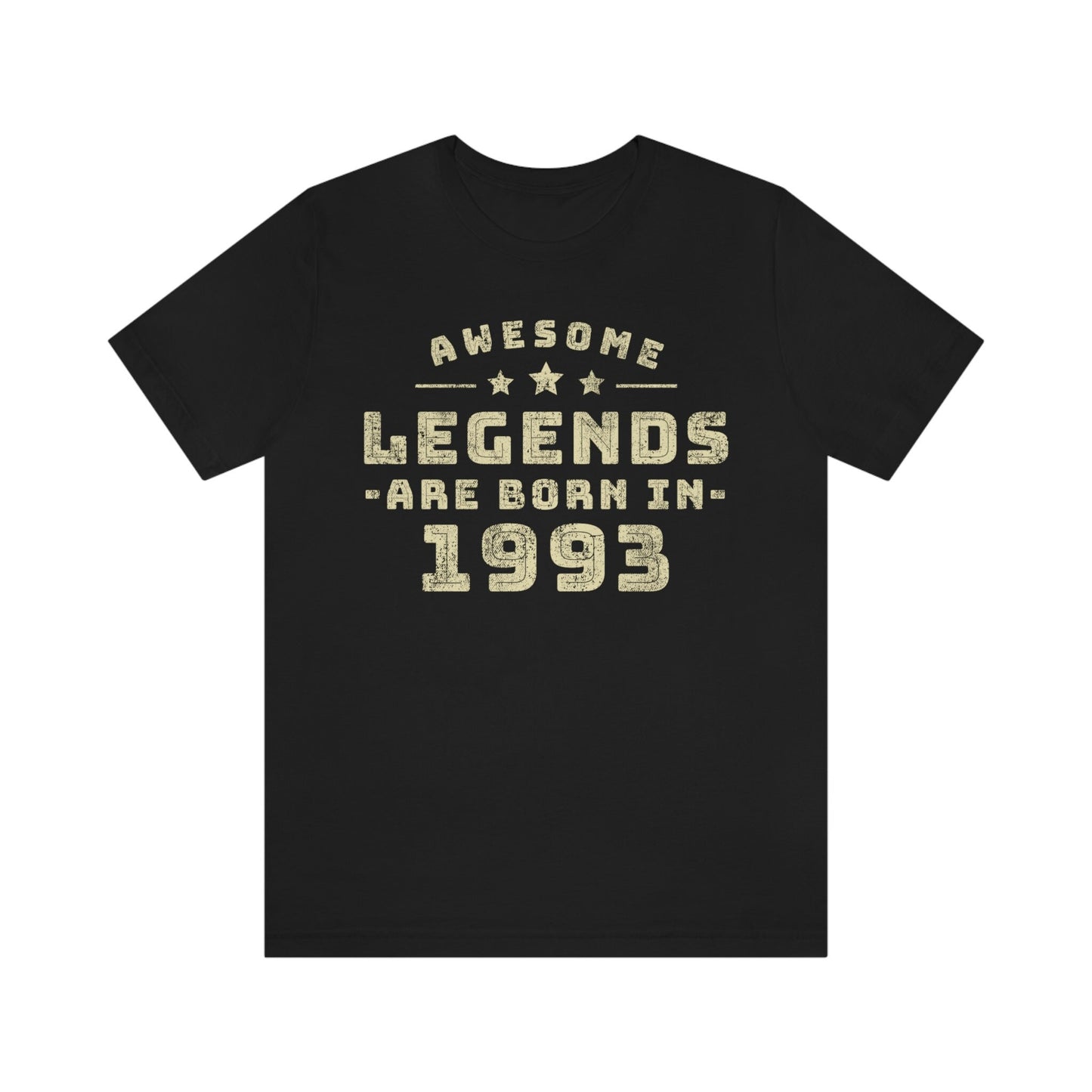 Birthday gift t-shirt for men or women, Awesome Legends are born in 1993 shirt for brother