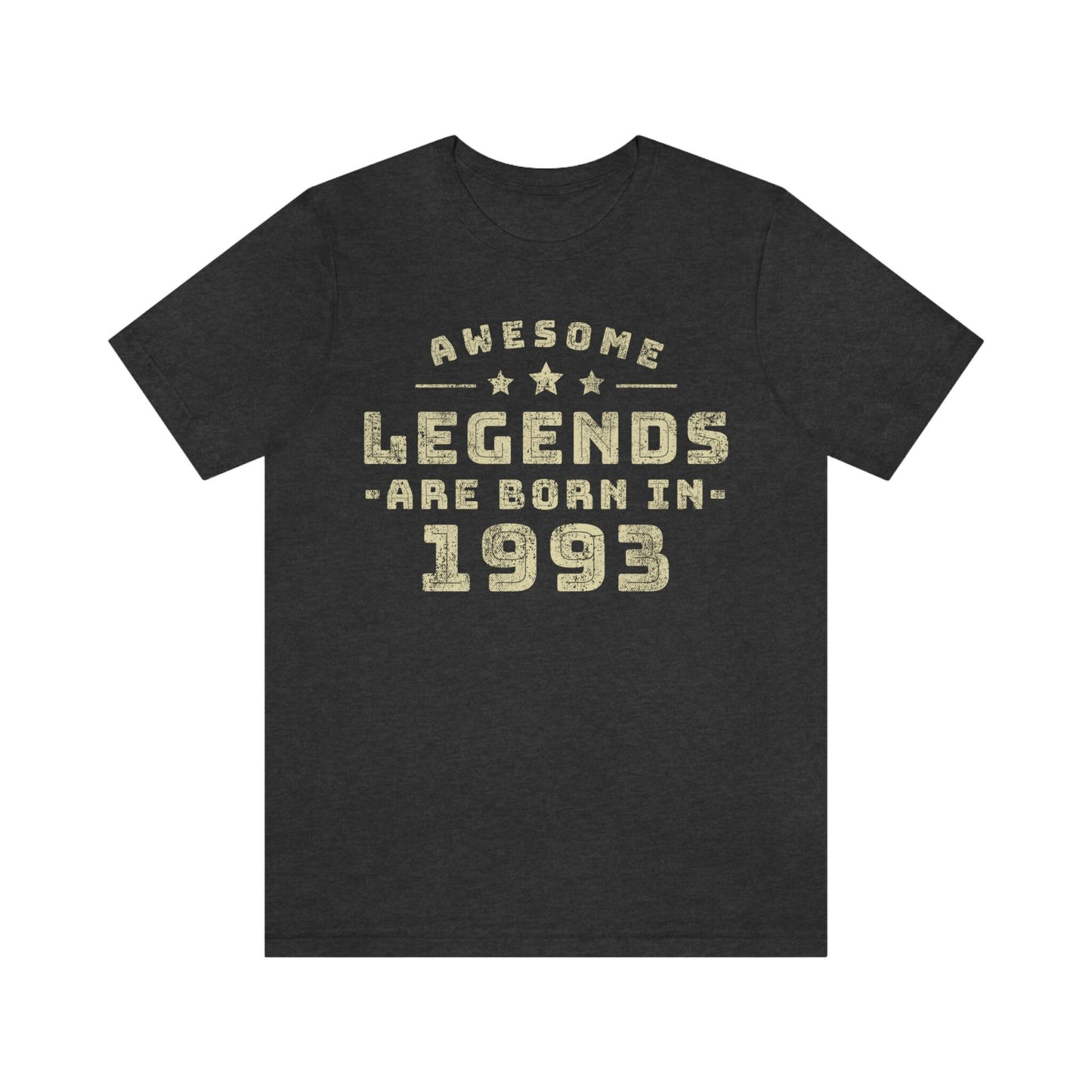 Birthday gift t-shirt for men or women, Awesome Legends are born in 1993 shirt for brother