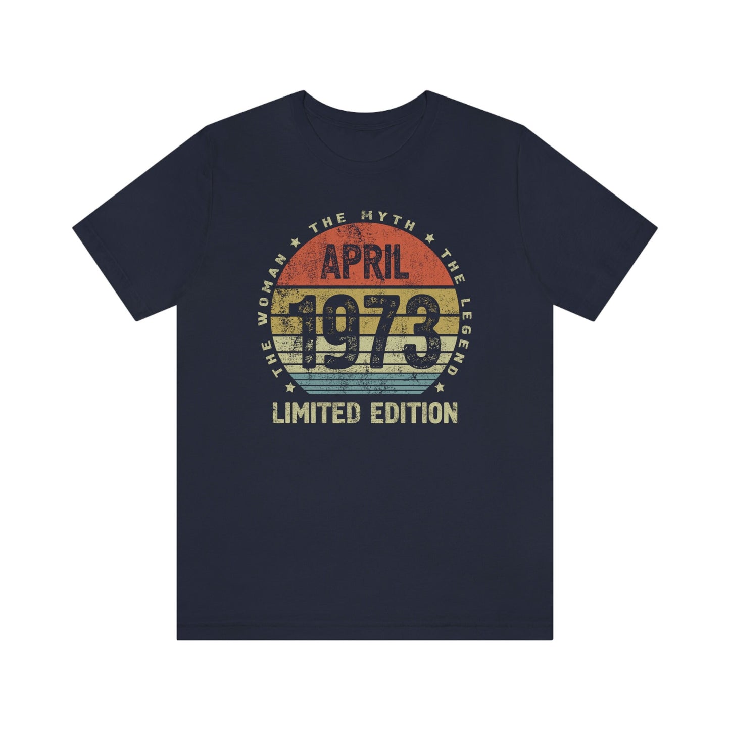 April 1973 birthday shirt for women or wife,  Gift shirt for sister or girlfriend