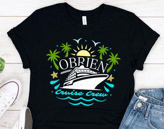 Cruise Crew Personalized Family t-shirts - 37 Design Unit