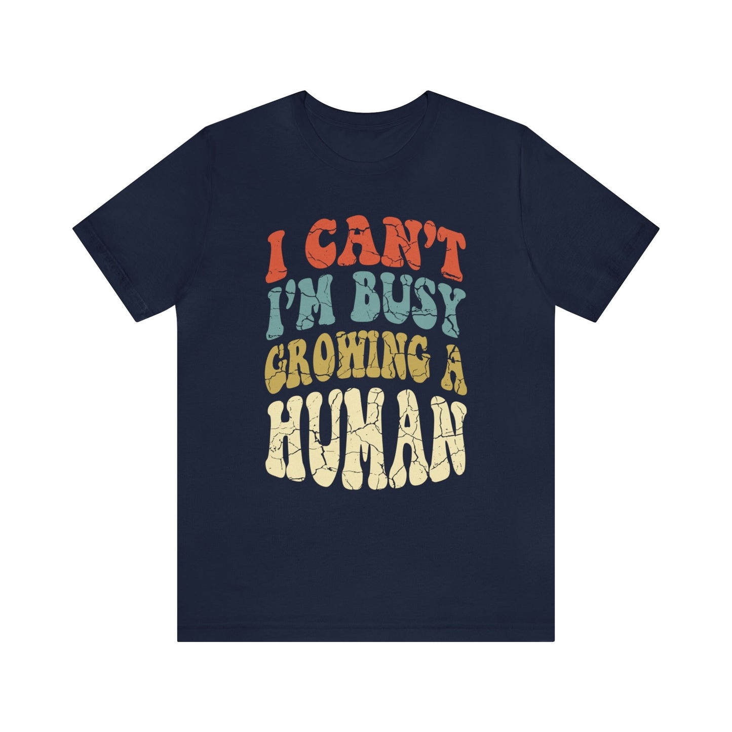 Funny Mom Gift T-Shirt, Growing a Human tee, Funny Pregnancy Announcement Shirt - 37 Design Unit