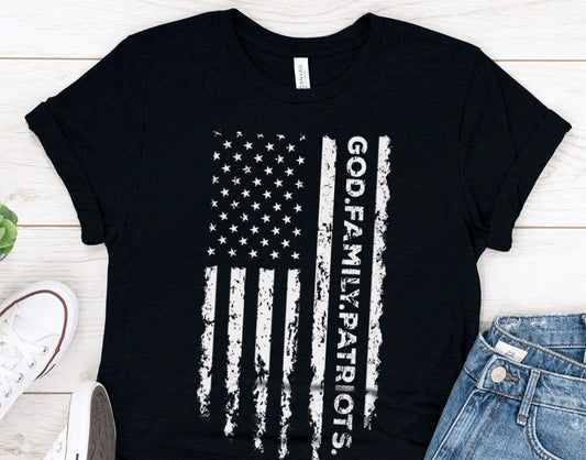 Patriotic gift t-shirt for all who are proud of our brave soldiers and troops