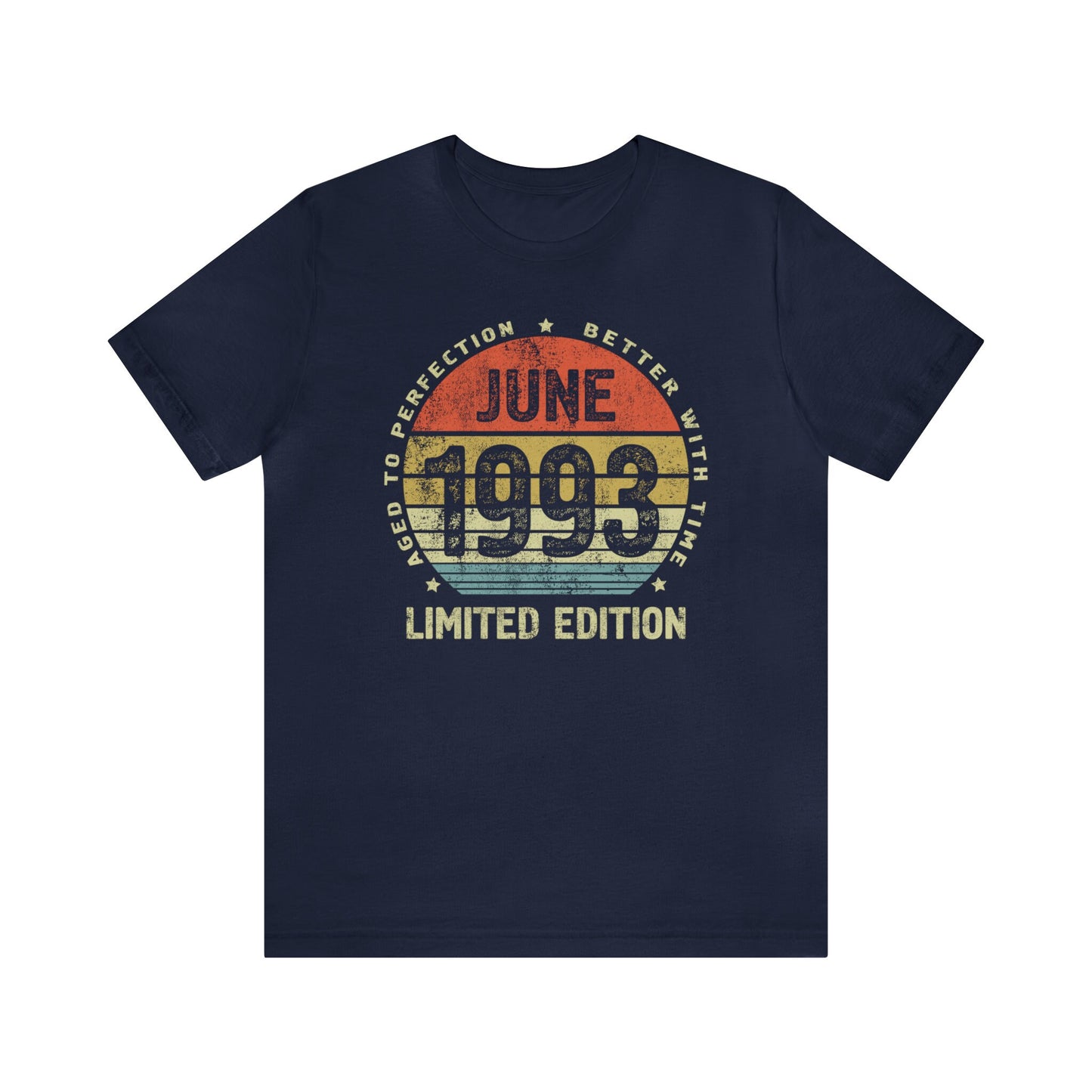 June 1993 birthday gift t-shirt for women or men,  birthday shirt for sister or brother