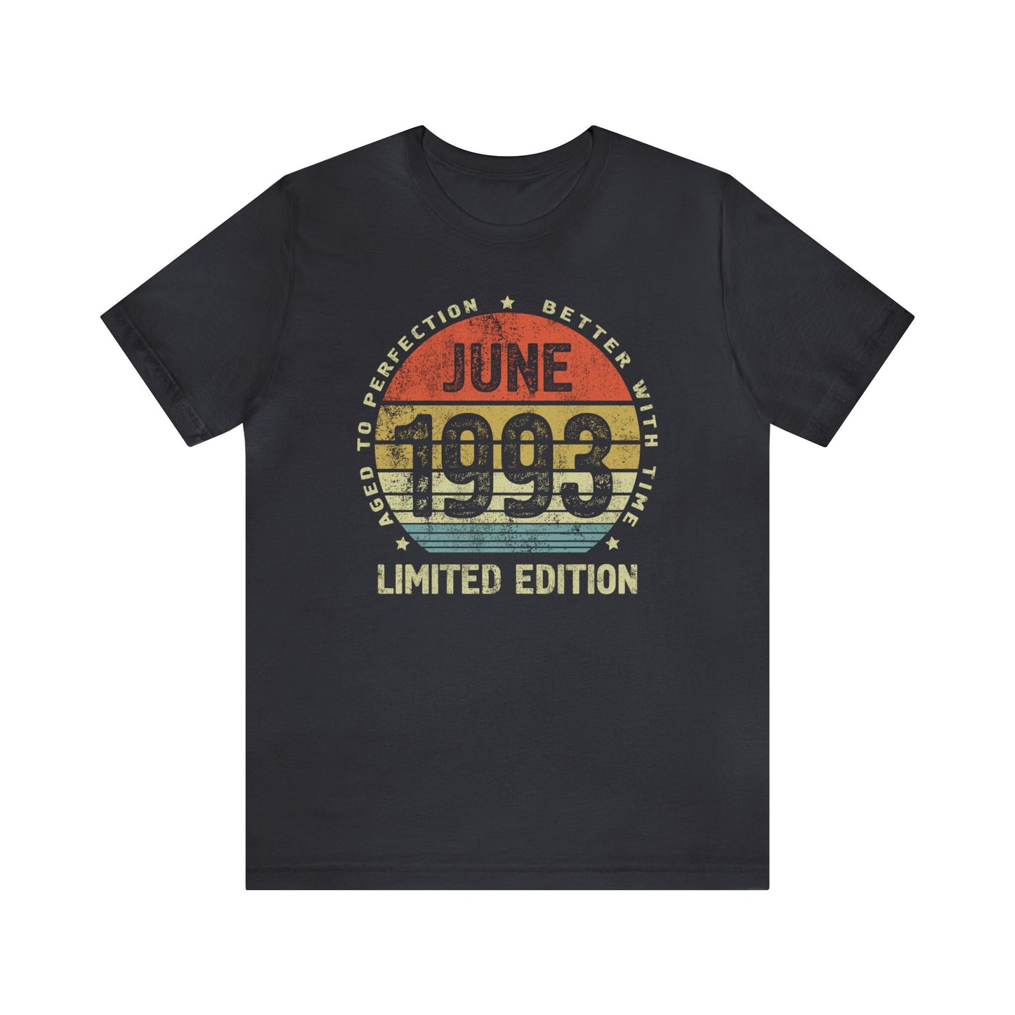 June 1993 birthday gift t-shirt for women or men,  birthday shirt for sister or brother