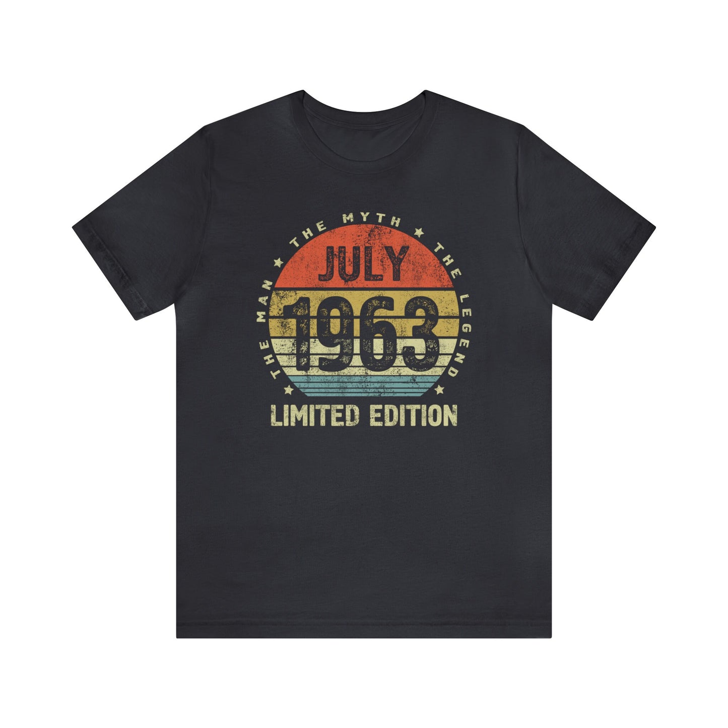 July 1963 birthday shirt for dad or husband,  Girt shirt for father or brother